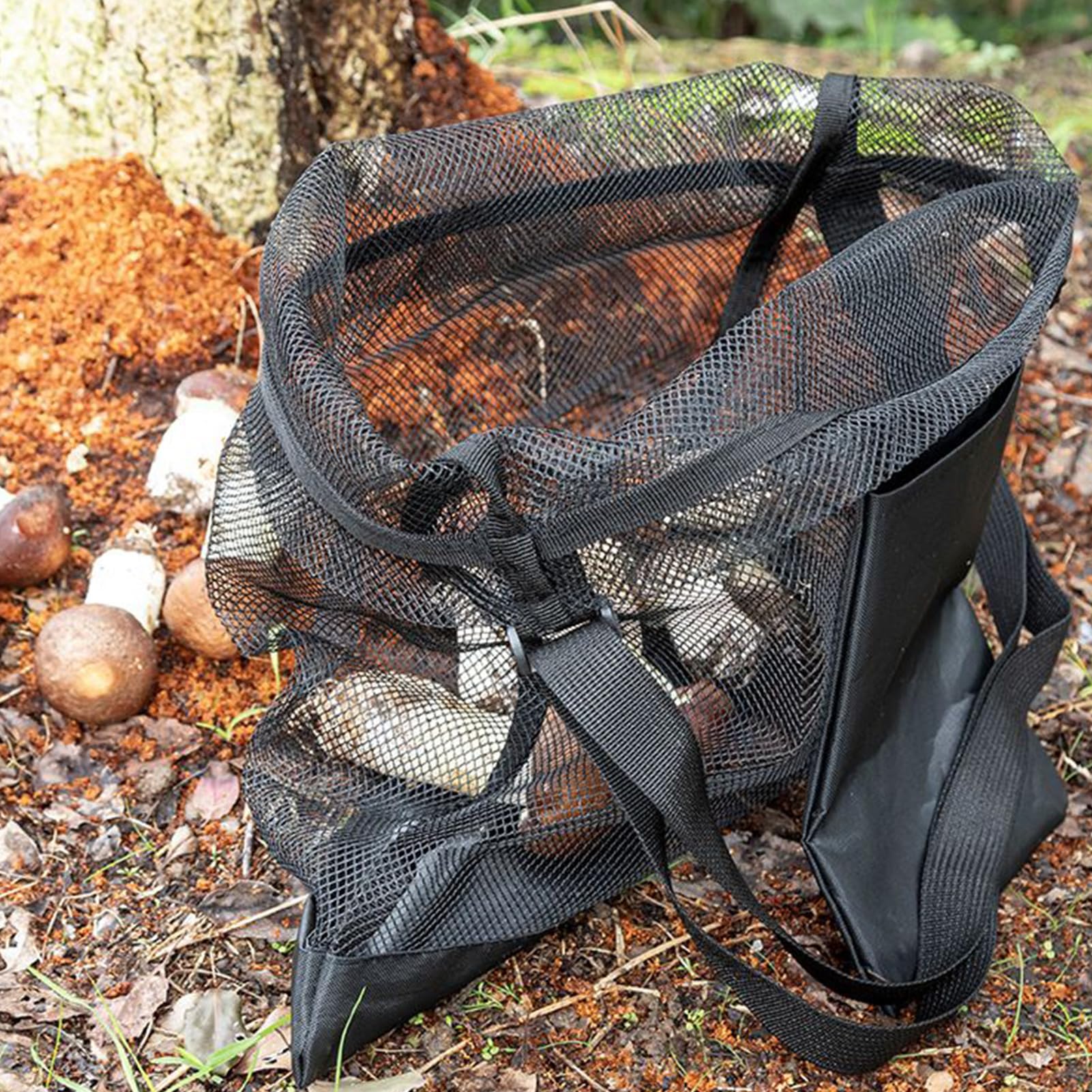 Zaino Raccogli Funghi Mushroom Rucksack, Ventilato Portatile Zaini Tessuto Con Cinturino Regolabile/sacchetto Multiuso, Rete Montagna Porta Funghi Per La Raccolta Di Roccia Per La Raccolta Della Frutt