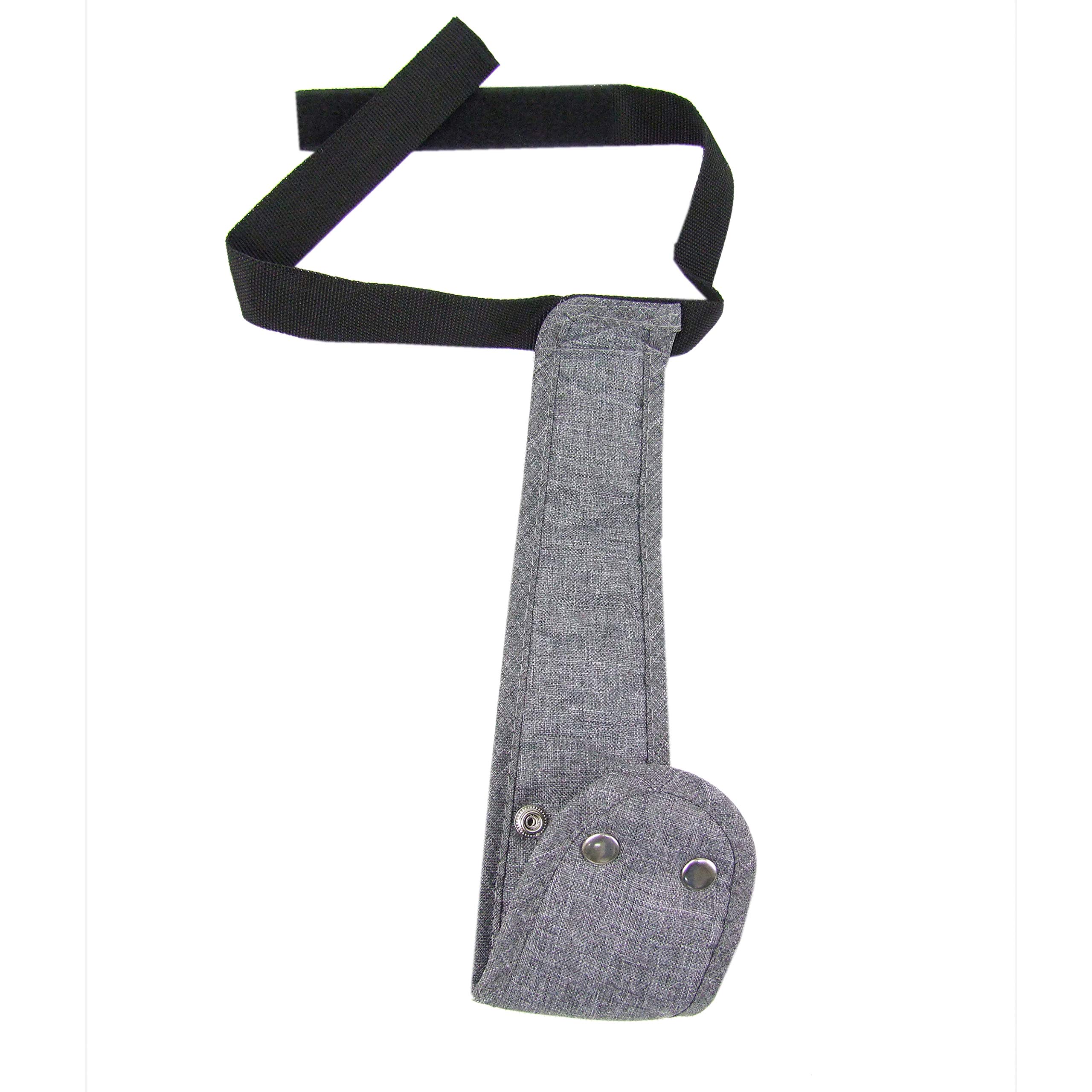 BAMBINIWELT hochwertiger Schrittgurt, Rutschgurt für Kinderwagen, Haltegurt für Bugaboo Cameleon, Donkey, Fox (schwarz)