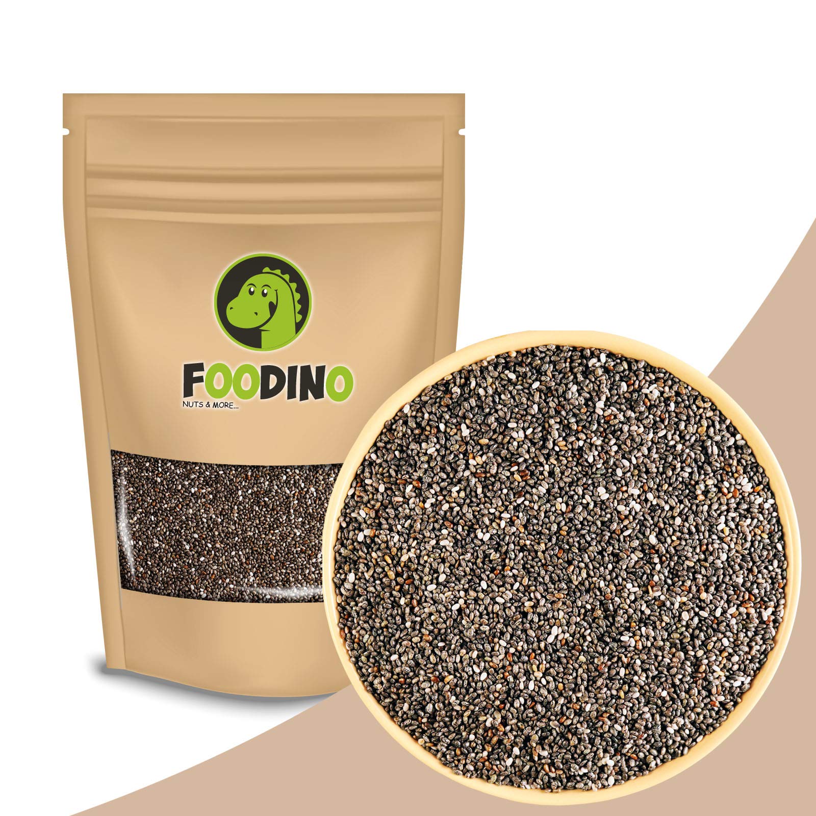 FOODINO 5kg Chiasamen ganz naturbelassen ungeschwefelt