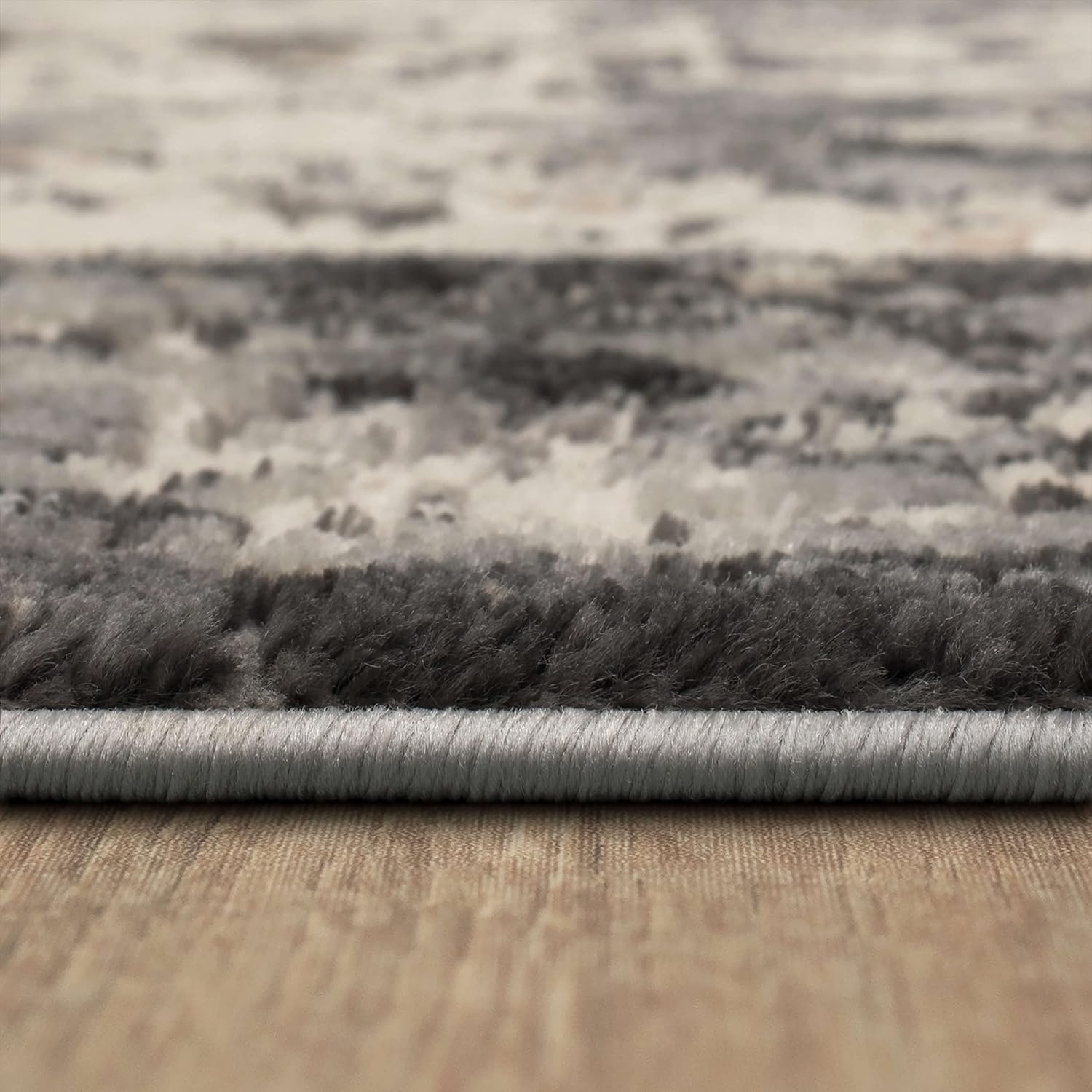 Mohawk Home Shea Traditional Floral Ornamental Light Gray 7' 10" x 10' Area Rug Perfect for Living Room, Dining Room, Office
