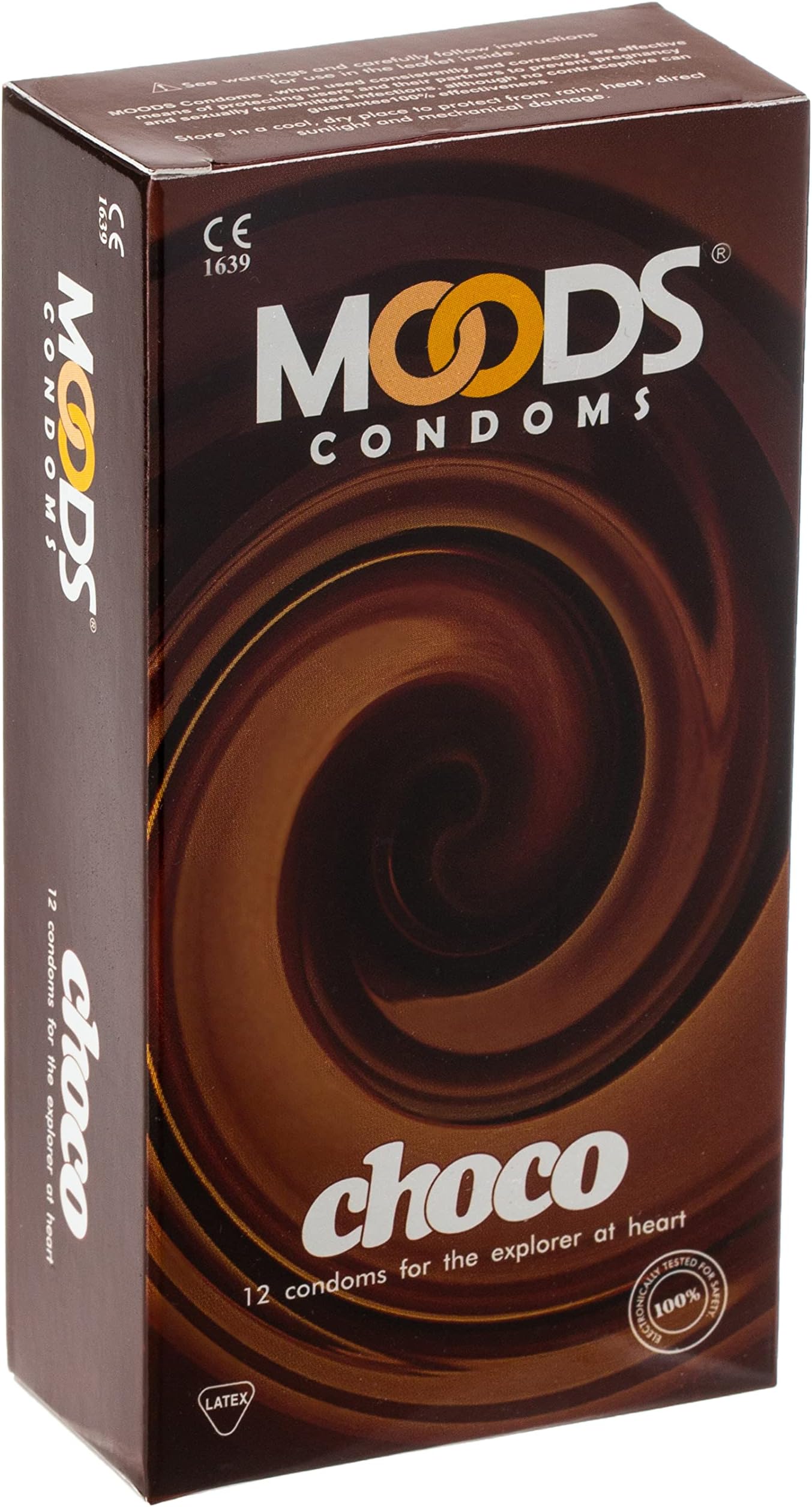 Chocolate Condoms, 12 Pieces, Medium