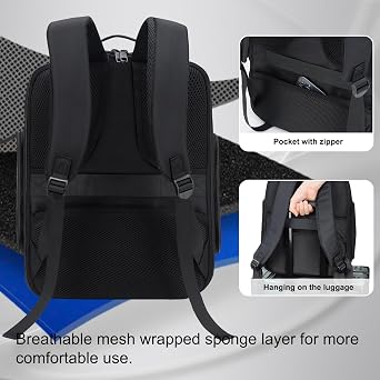 GDNasist Game Console Backpack Compatible with PS5/PS5 Pro/PS5 Slim