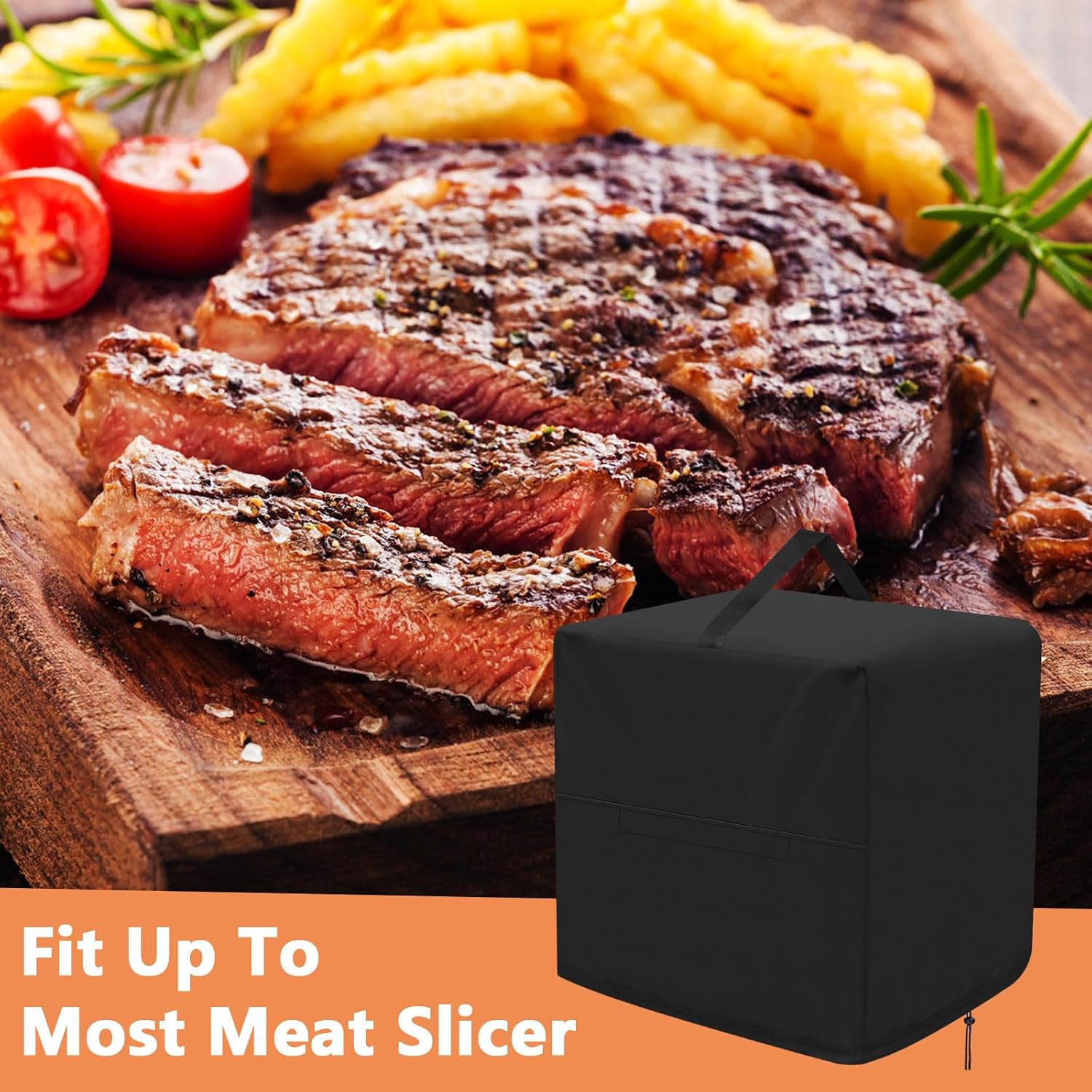 Meat Slicer Cover for 8"/10"/12" Machine 20x17x15in