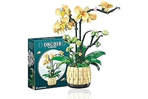 Gorgeous LEGO Orchid: Buildable Flowers for Home Décor