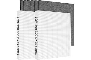 Filters Set Compatible with Fellowes Aeramax 300 HEPA Filter Replacement