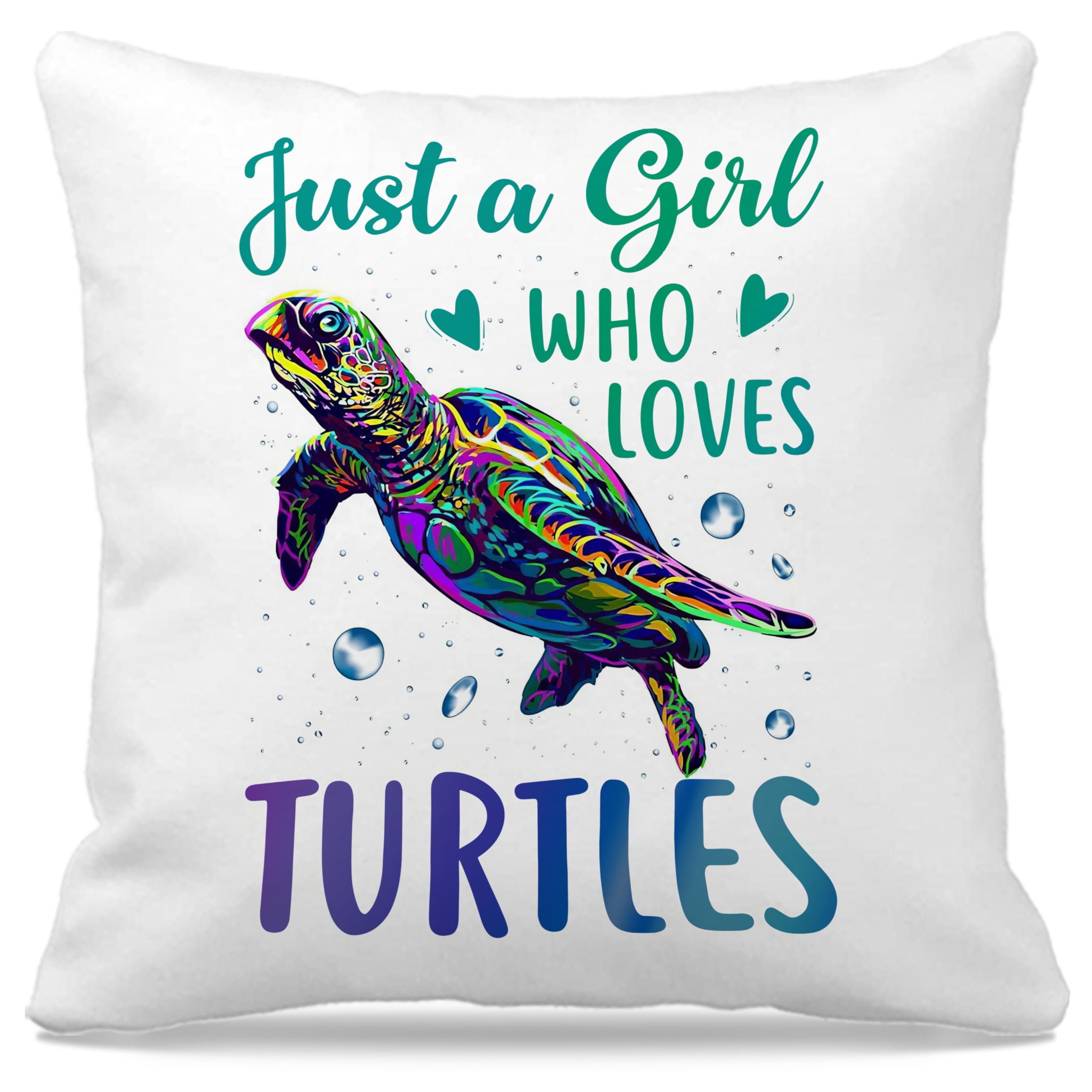 Nogrit Turtle Pillow Covers Sea Turtles Throw Pillow Cover 18x18 Turtles Gifts for Girls Women Turtle Decor