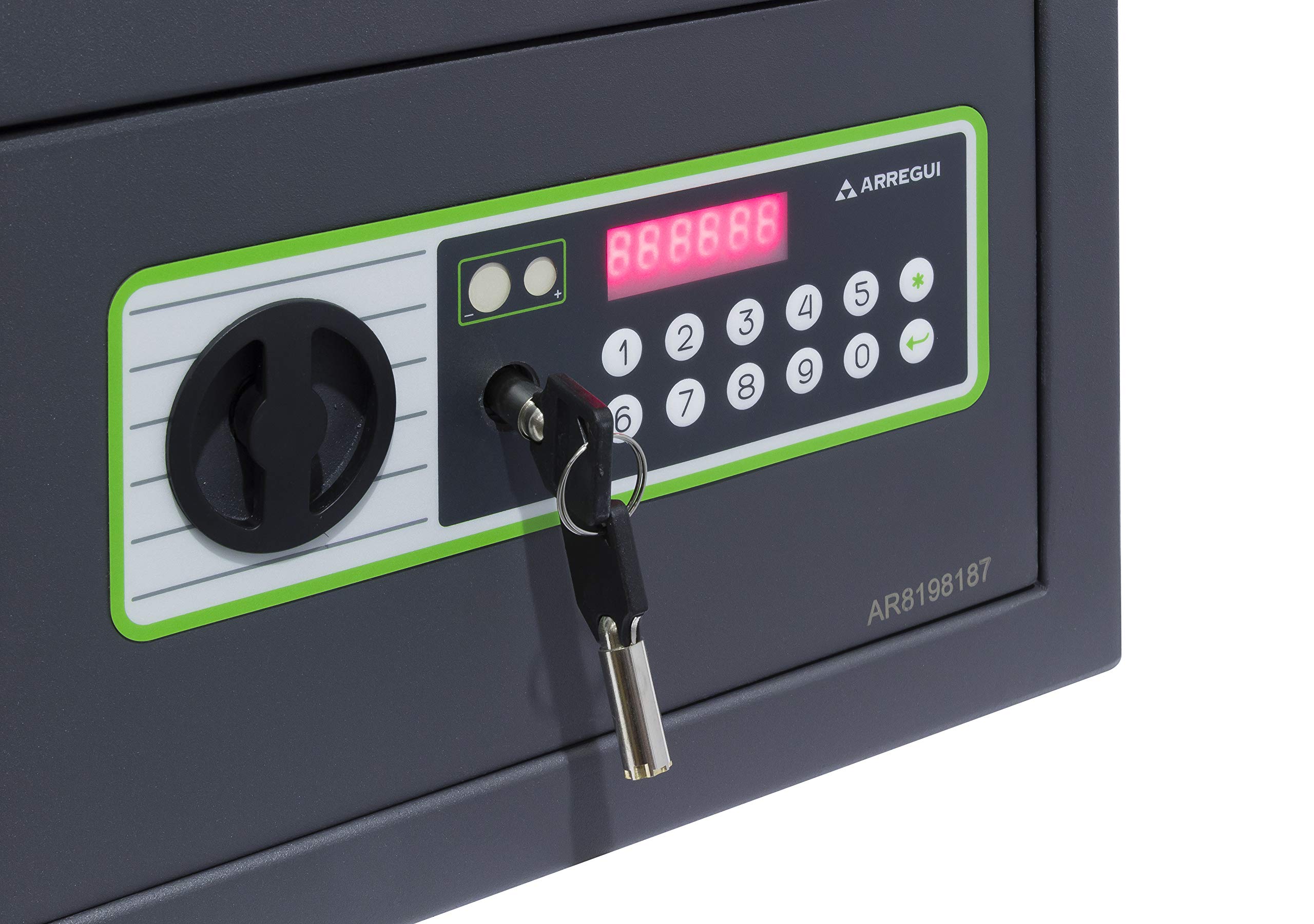 Arregui Supra 240110 sejf elektroniczny 8,5 l, 20 x 31 x 20 cm