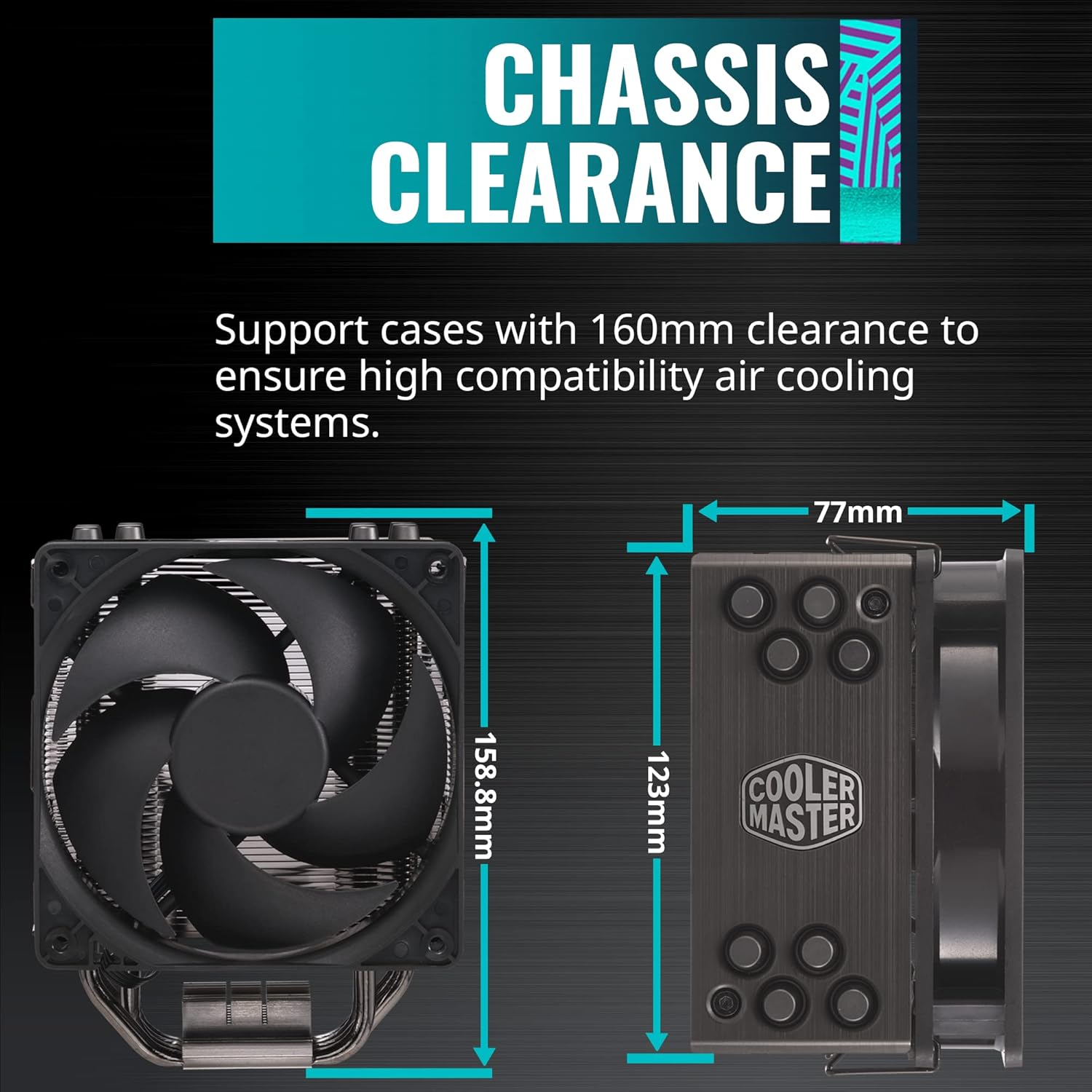 Flаѕh Dеаlѕ - 60% оƒƒ Cooler Master Hyper 212 Black Edition CPU Air Coolor, Silencio FP120 Fan, Anodized Gun-Metal Black, Brushed Nickel Fins, 4 Copper Direct Contact Heat Pipes for AMD Ryzen/Intel LGA1151 Flаѕh Dеаlѕ - 60% оƒƒ Cooler Master Hyper 212 Black Edition CPU Air Coolor, Silencio FP120 Fan, Anodized Gun-Metal Black, Brushed Nickel Fins, 4 Copper Direct Contact Heat Pipes for AMD Ryzen/Intel LGA1151