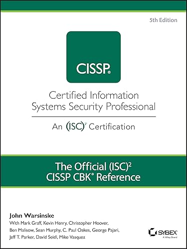 The Official (ISC)2 Guide to the CISSP CBK Reference