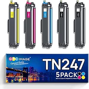 Toner Kingdom kompatibel Brother TN-247BK TN-243BK TN247 Ersatz für