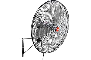 Powerful Outdoor Oscillating Wall Fan: OEM24893, Your Big Fan in All Seasons