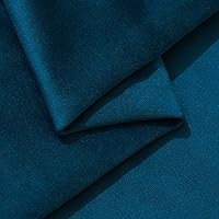 Vista 21 de Tela de tapicería de terciopelo, lujosa, suave para decoración del hogar, sofá, silla, proyectos de cojín (negro, 1 yarda)