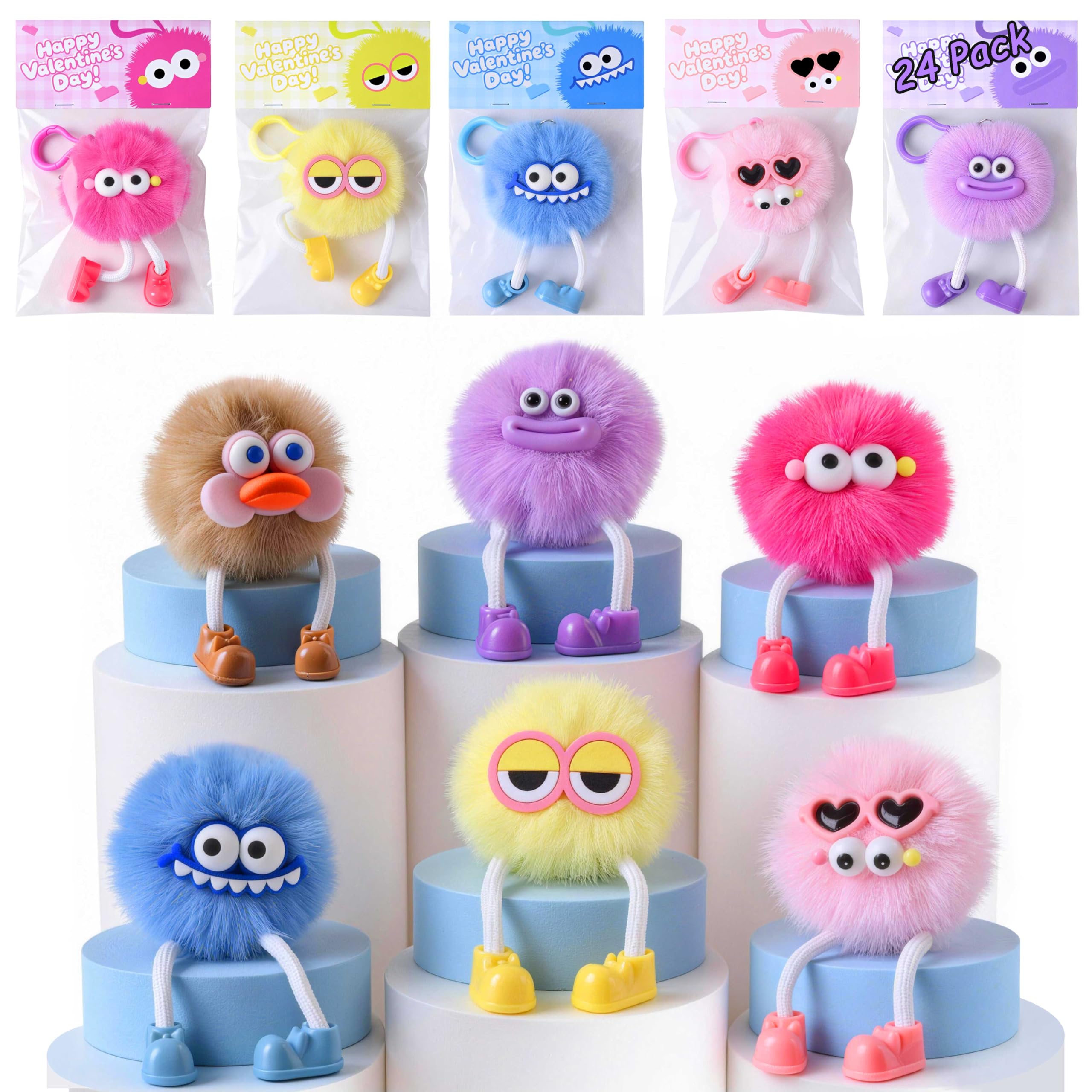 Amazon.com: LinkCute Valentines Day Gifts for Kids - 24 Pack Pre