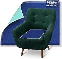 Vista 9 de Nueva almohadilla de colchón impermeable, color oscuro para ocultar manchas, gran tamaño de 34 x 72 pulgadas, acolchada, almohadilla de cama