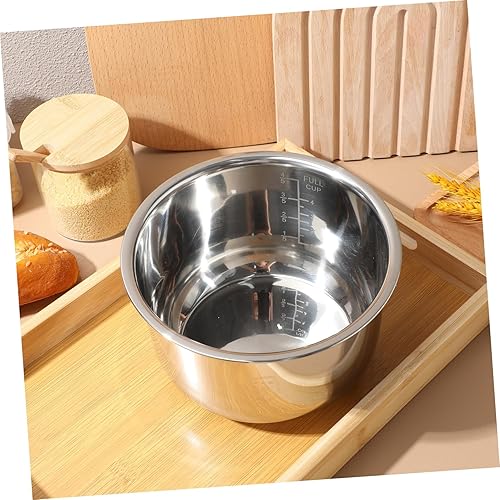 Miniatura 7 de Olla de arroz interna de acero inoxidable interior ollas de cocina interior 2l recipiente antiadherente para olla arrocera tradicional arrocera