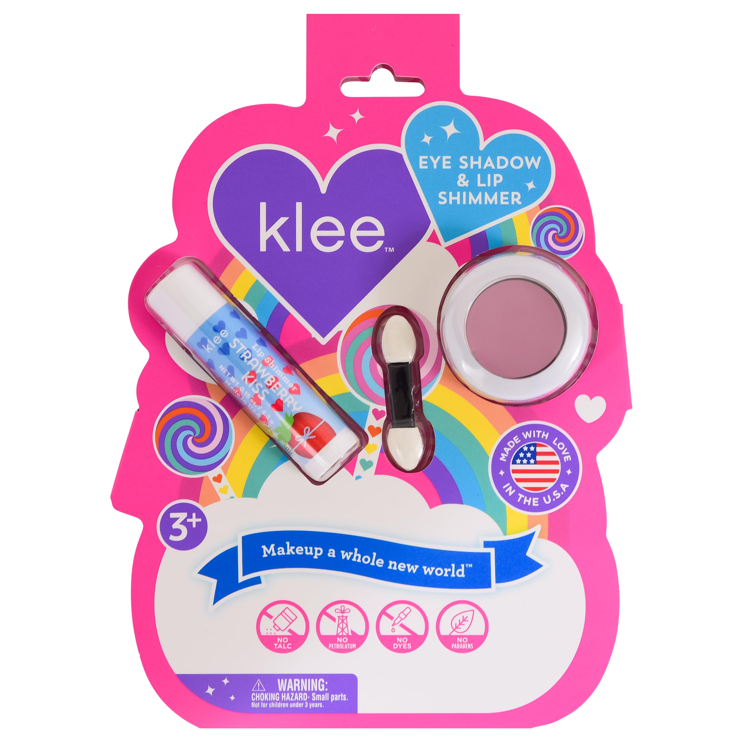 Klee Naturals Mineral Eye Shadow and Lip Shimmer Makeup Kit. - makeup palettes | Mubboo
