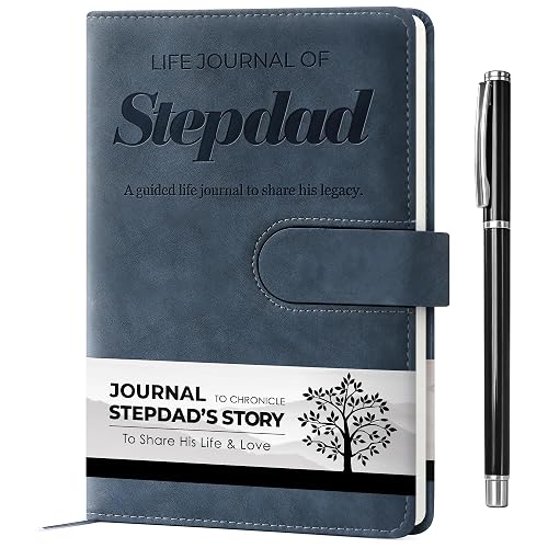 Stepdad I Want to Know Your Life Story Leather Journal