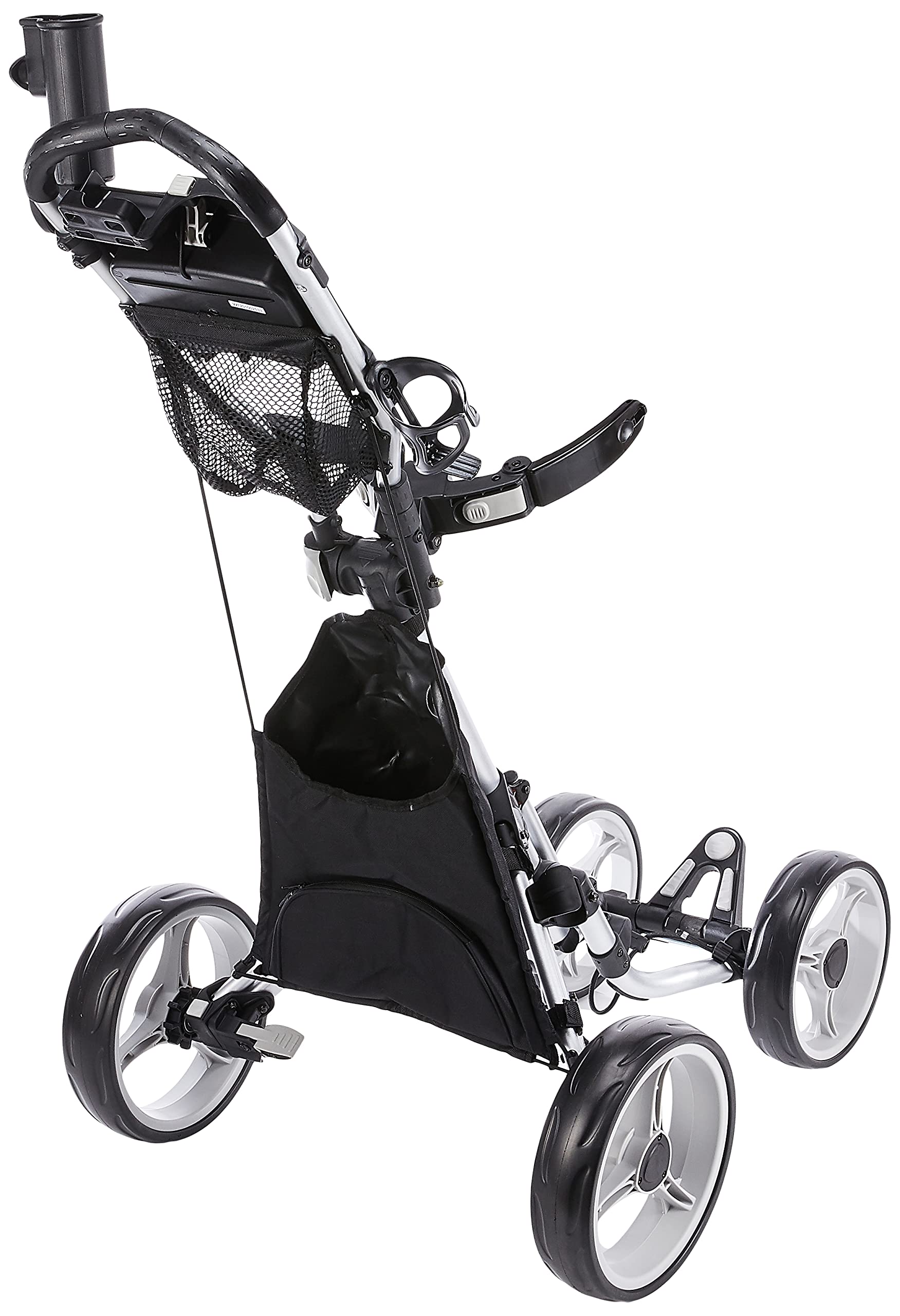 Buy CaddyTek Explorer V8 SuperLite 4 Wheel Golf Push Cart, Explorer Version 8 Online at