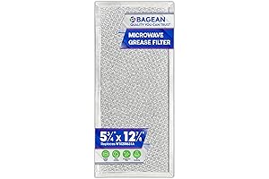 Microwave Filter Replacement 5.78" x 12.91" Fits Most Whirlpool Microwaves