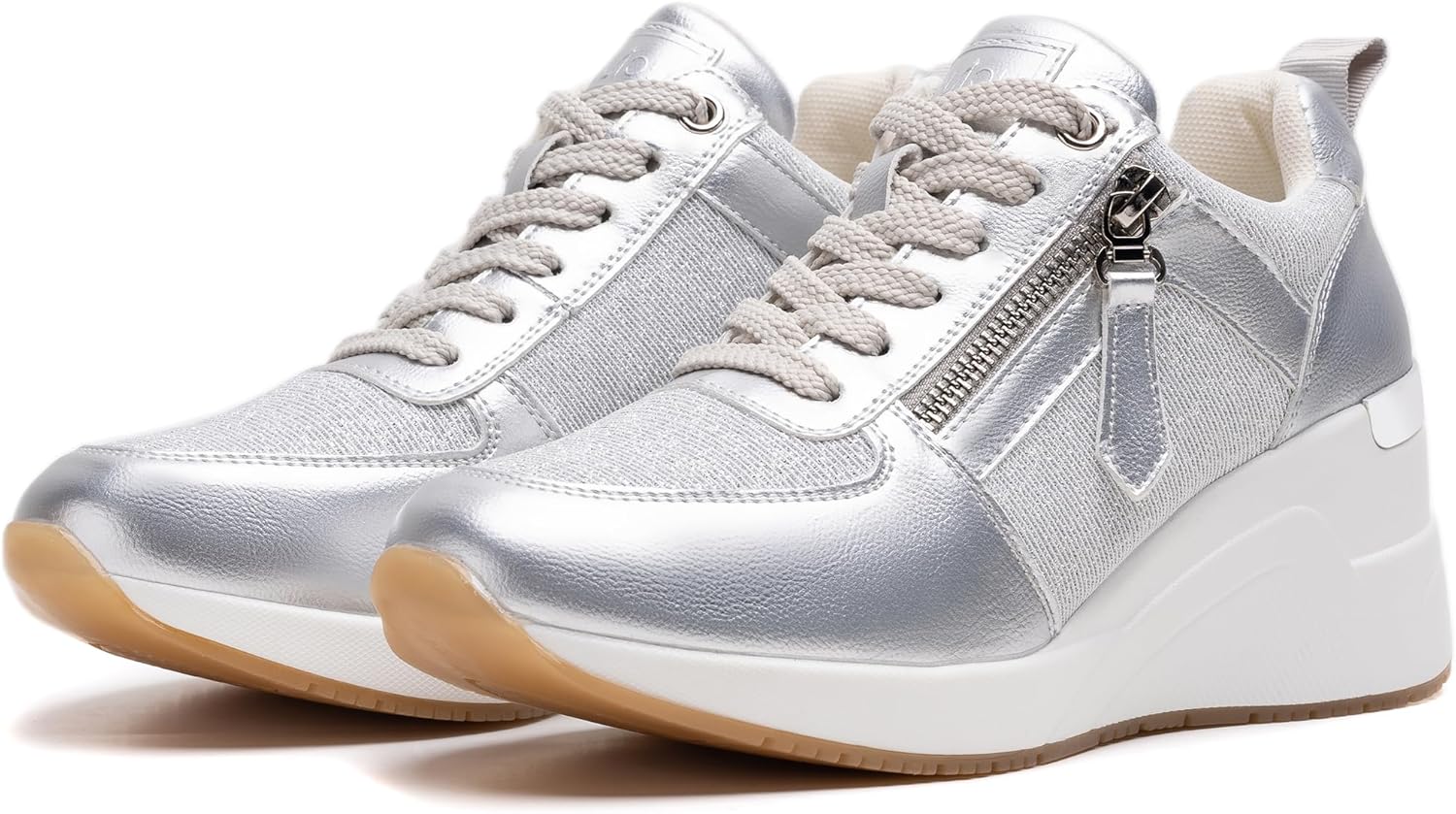 Viscozzy High Heel Wedge Sneakers for Women - Image 6