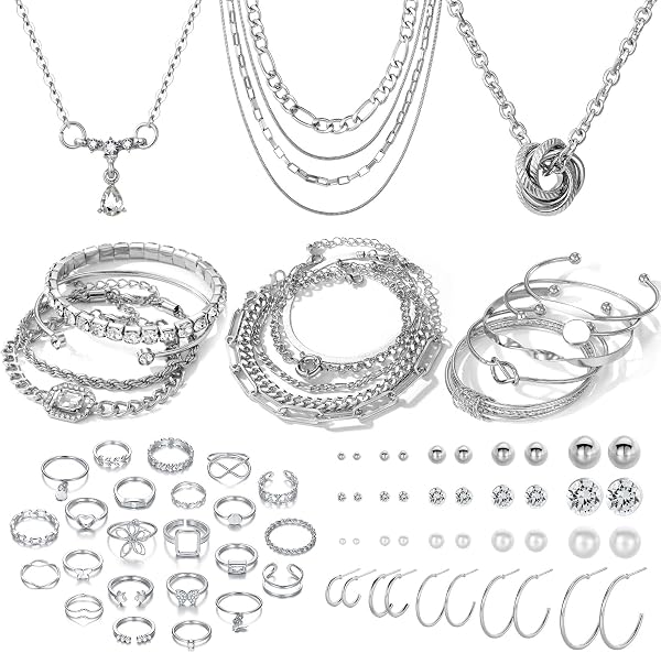 36 PCS Silver Plated Jewelry Set Review: The Ultimate Gift for Jewelry Lovers