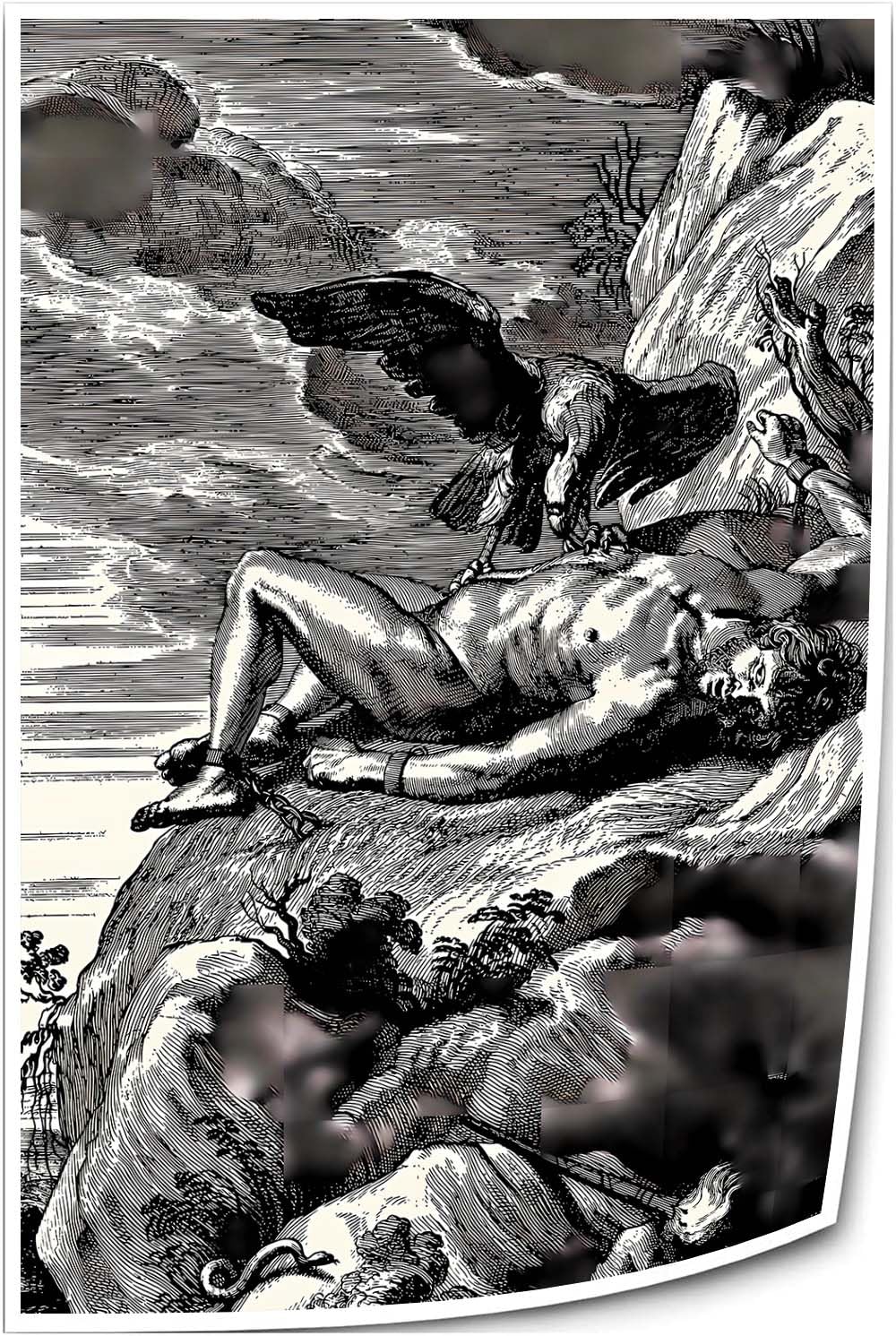 Amazon.com: Stantini Greek Mythology Wall Art Prometheus Poster