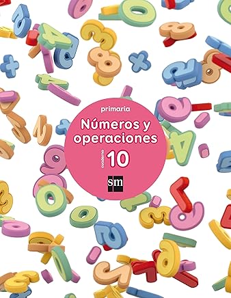 Cuaderno 10 de números y operaciones. Primaria - 9788467592894 Libros,Guías de estudio y repaso