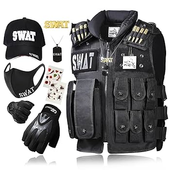 【新品実物】中国警察 SWAT 戦闘ベスト 楽天市場】タクティカルSWATタイプベスト ブラック 特殊部隊
