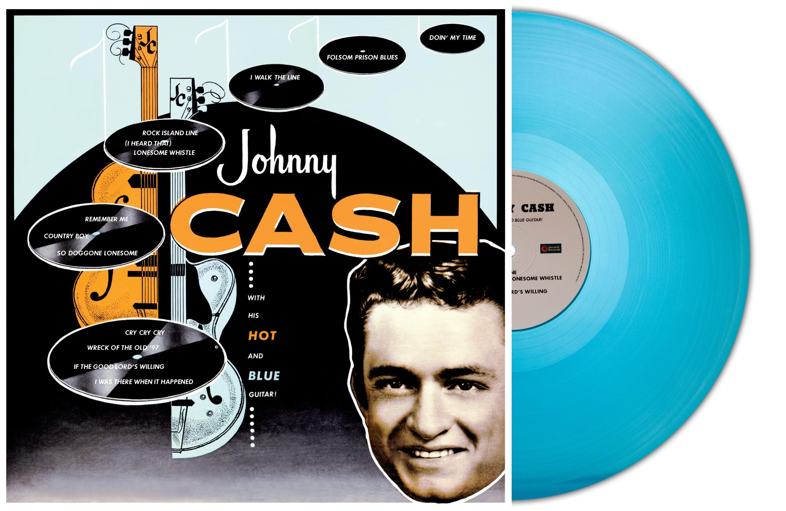 With His Hot And Blue Guitar [VINYL]