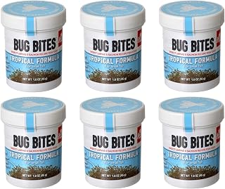 Fluval Bug Bites Tropical Formula for Small Fish 9.6oz (6 x 1.6oz)