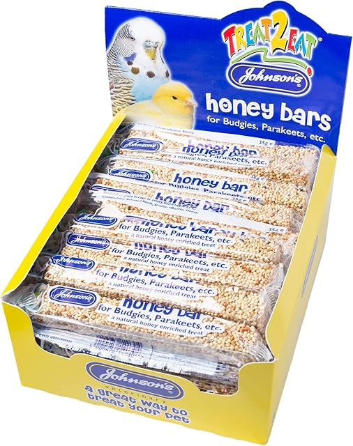 10 Johnsons Honey Bars For Budgies
