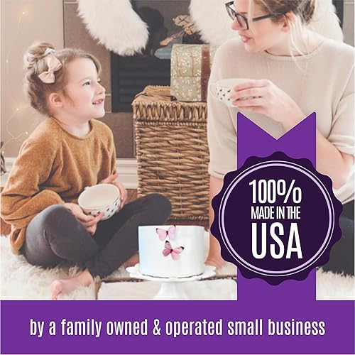 Miniatura 6 de Mariposas comestibles para decoración de pasteles, tamaño pequeño, fabricado en los Estados Unidos, decoración para pasteles de mariposas y cupcakes