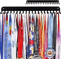 Vista 16 de Soporte para medallas – She Believed She Could She Did – Soporte personalizado para medallas para corredor de carreras deportivas, placa de metal