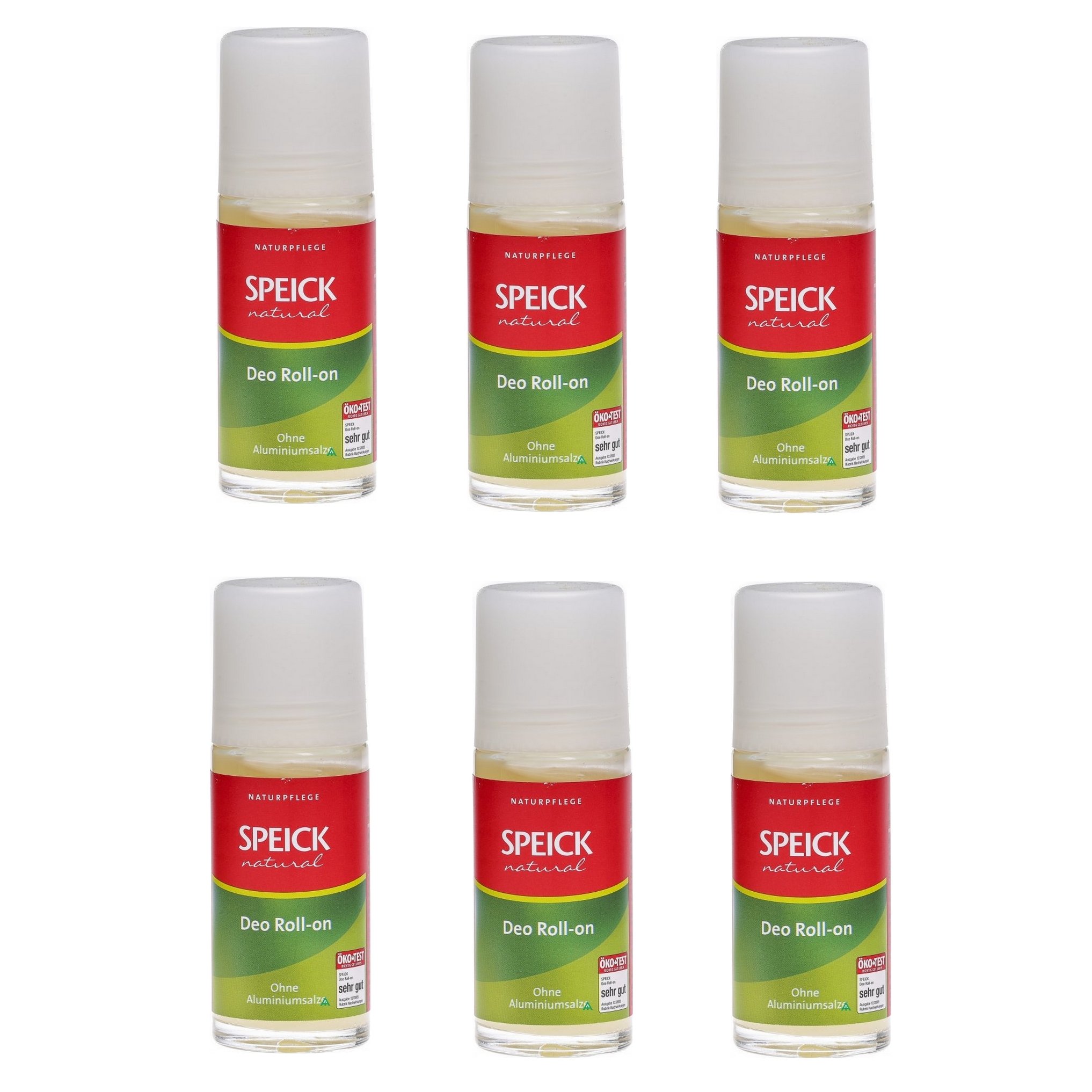 Speick Natural Deo Roll-On, 6er Pack (6 x 50 ml)