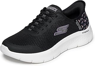 SKECHERS(スケッチャーズ) レディース Go Walk Flex Lily Rose Hands Free Slip-insスニーカーブーツ