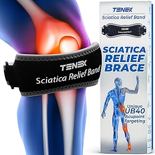 Tenex SRB Sciatica Pain Relief Device, Non Slip 10X Sciatica Relief Band For Sciatic