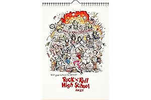 Bon Jovi Calendar 2022: Vintage Musical Movies Posters 2022 Wall Calendar