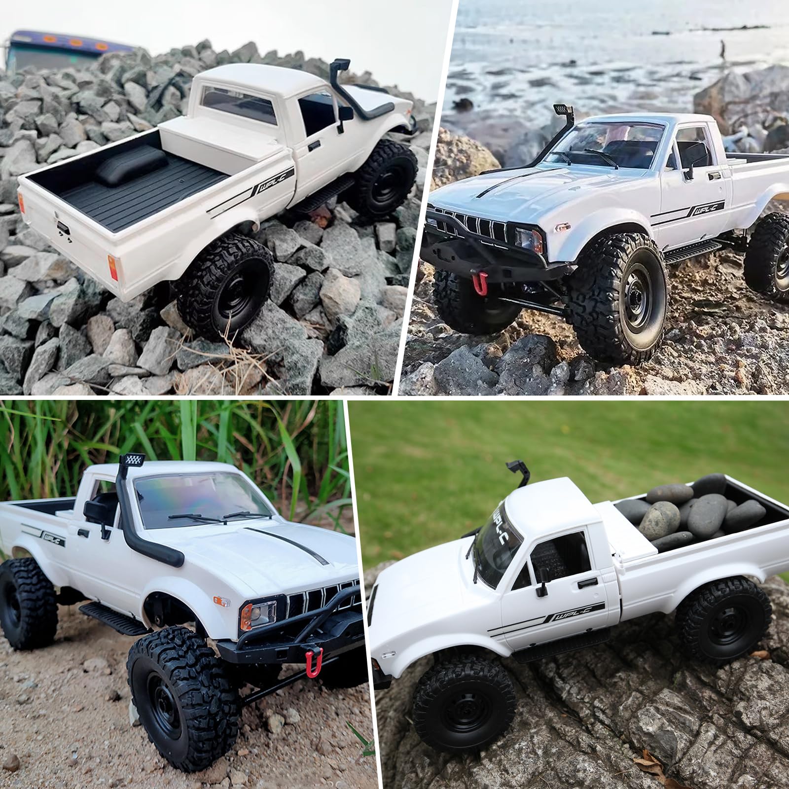 Amazon.co.jp: WPL C24-1 RCロッククローラー 4x4 ラジコントラック