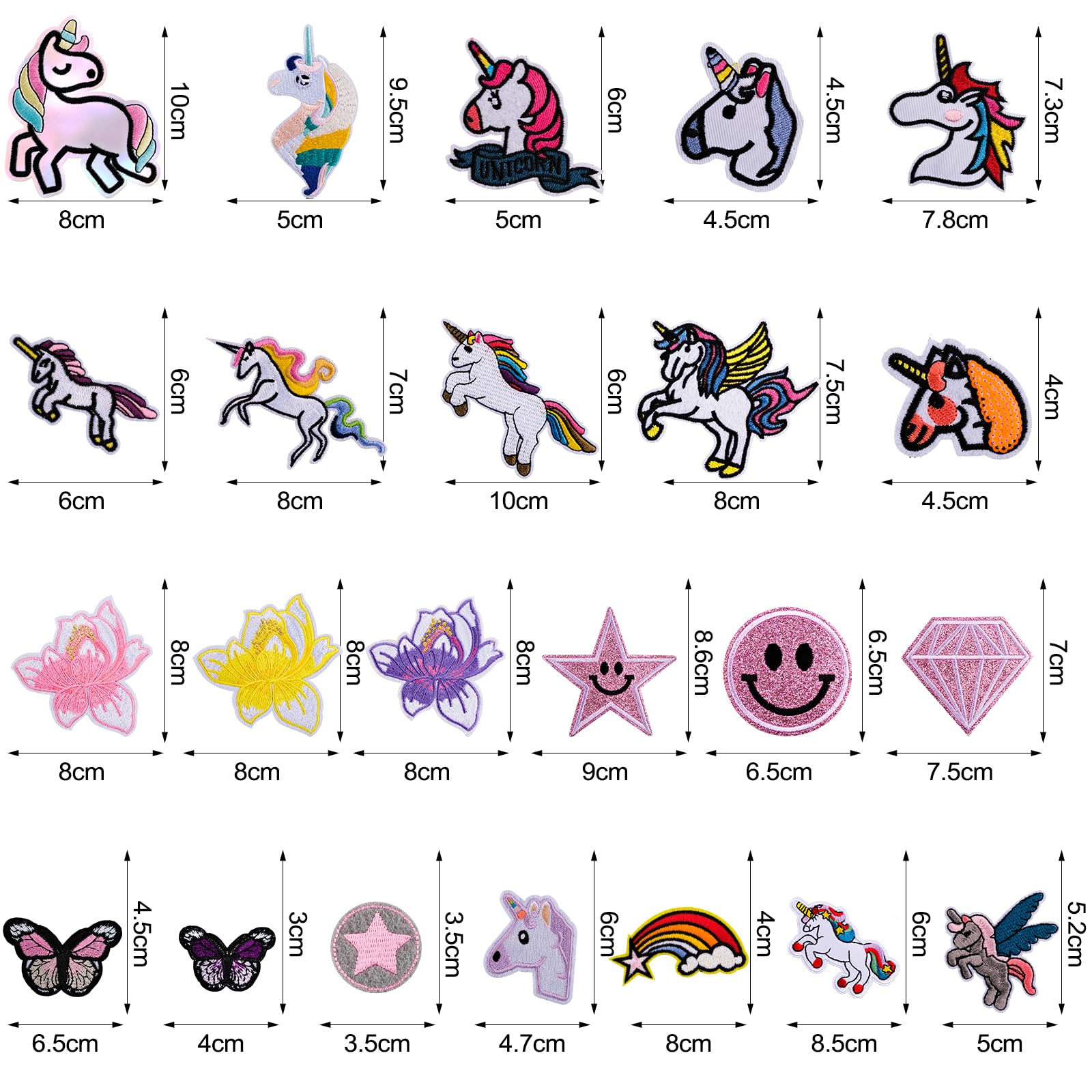 Toppe A Strappo Militari - Set 6 Pezzi Skull Punisher - Foto 5