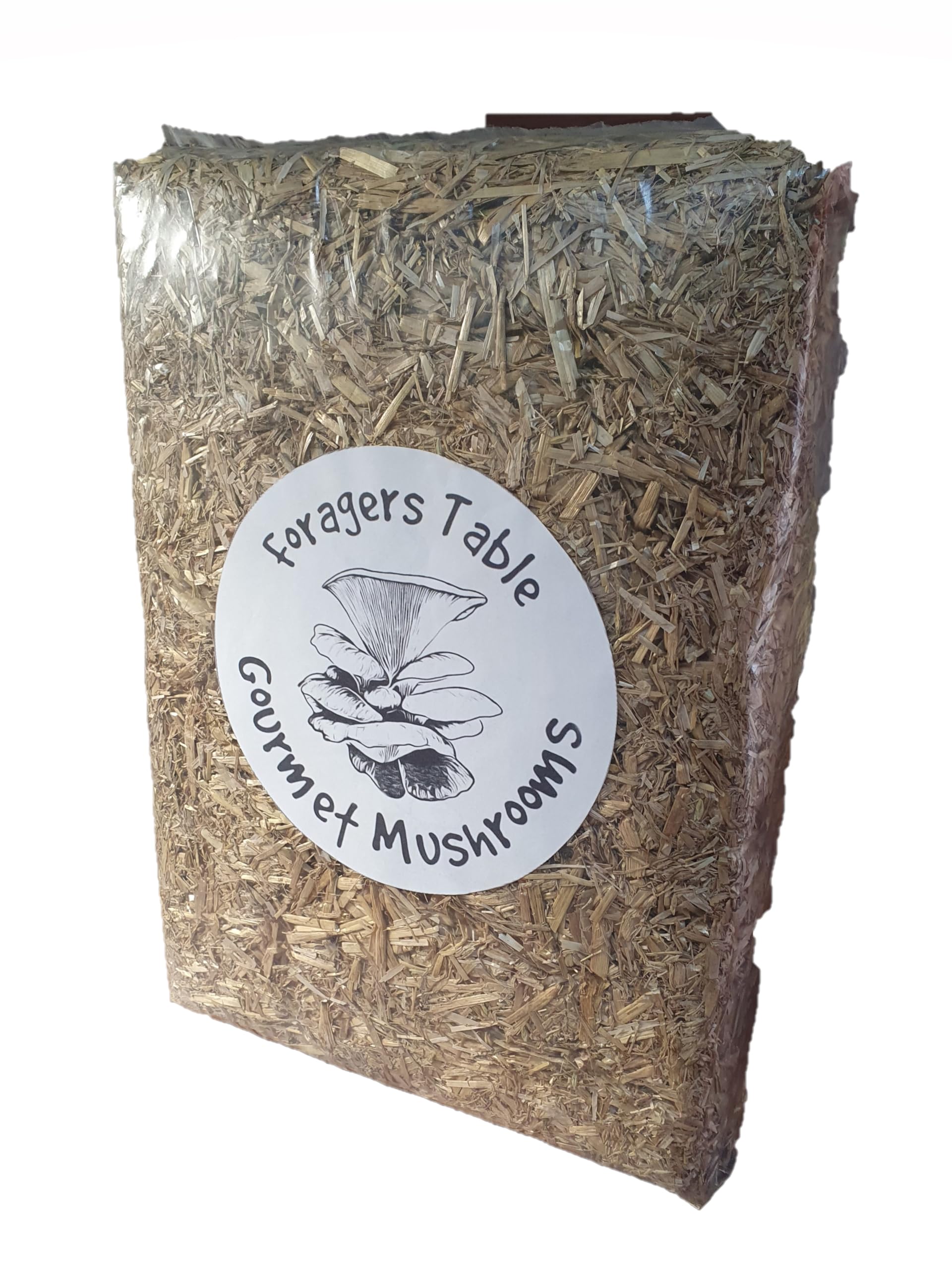 Mushroom Log Straw Bale Growing Substrate Grow Your own Mushroom