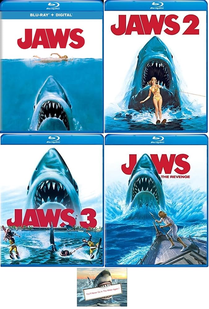 SHARK Blu-ray BOX〈4枚組〉 Jaws (Blu-ray) - Walmart.com