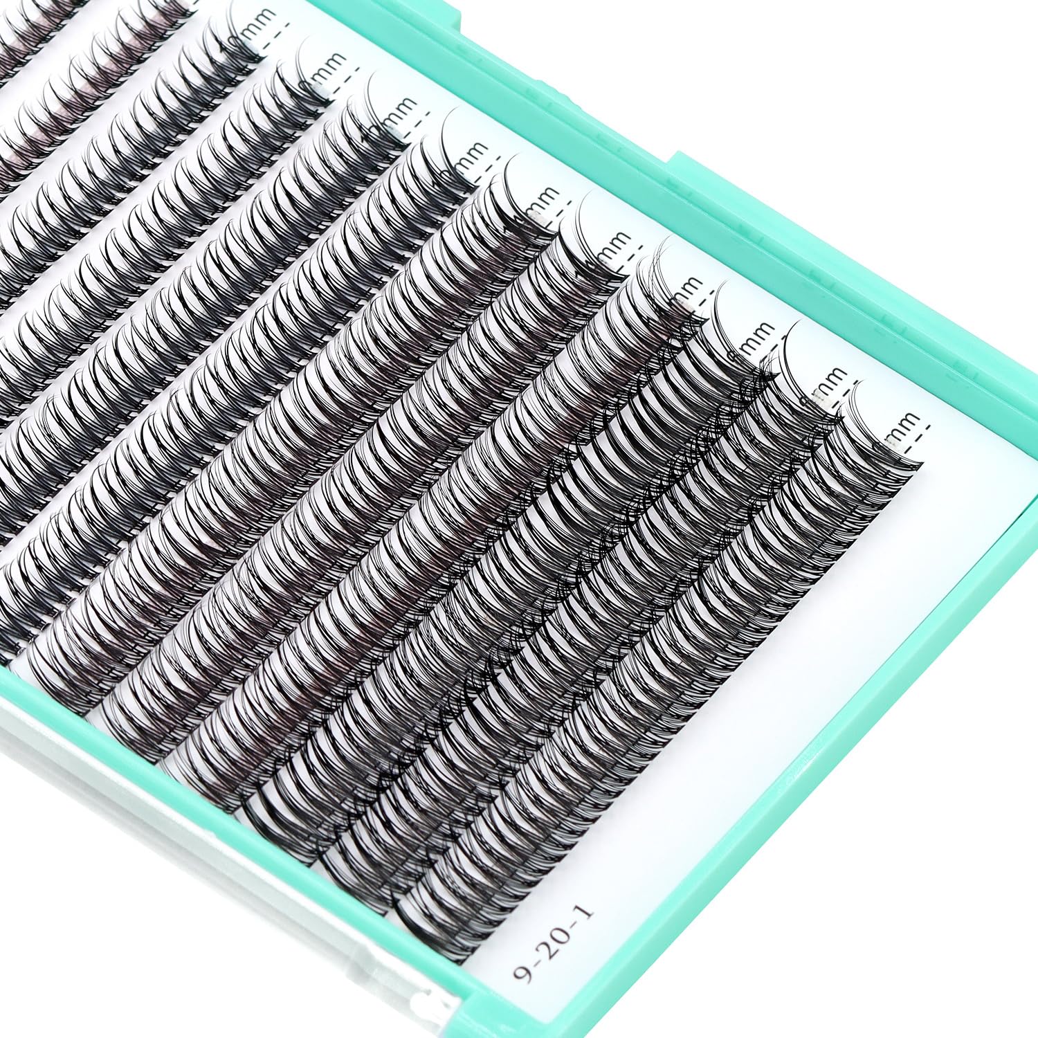 Bodermincer Fish Tail Individual Synthetic False Eyelash Clusters