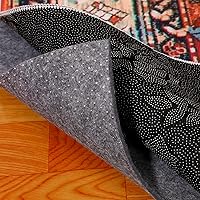 Vista 1 de Almohadilla antideslizante de 6 x 9 pies, acolchado de fieltro debajo de la alfombra, acolchado para alfombras de área en suelos de madera dura