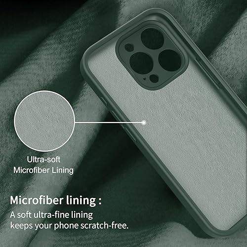 Miniatura 5 de bicol Funda compatible con iPhone 15 Pro Max con protector de pantalla, protección mejorada del lente de la cámara, funda protectora de silicona