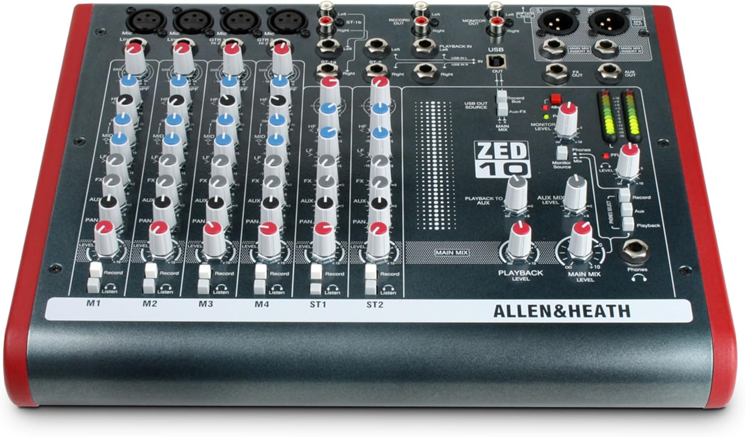 Allen & Heath Allen & Heath ZED-10 USB Compact Stereo Mixer