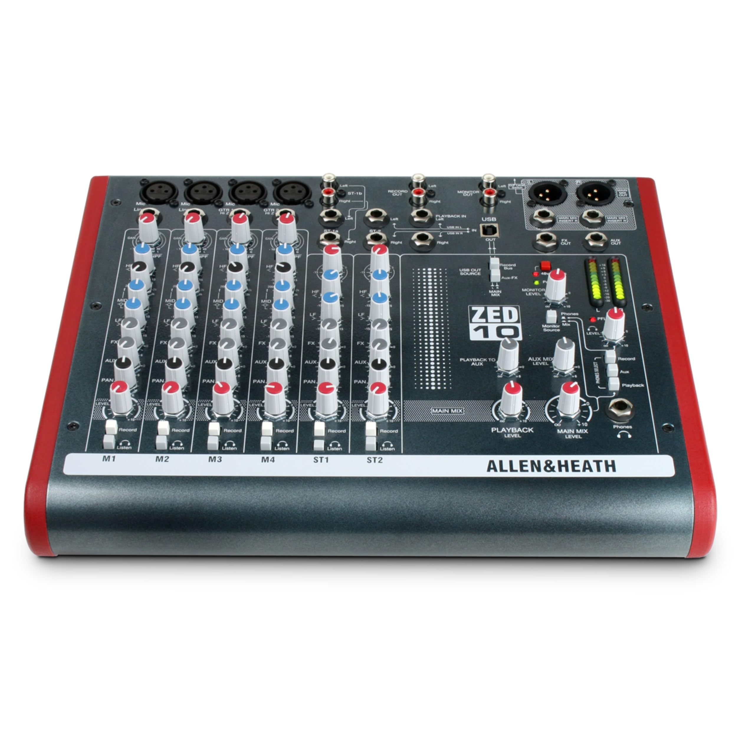 ALLEN & HEATH ZED-10 USB搭載 コンパクトミキサー Amazon | Allen & Heath ZED-10 4 x モノラル、2 x ステレオ、USB
