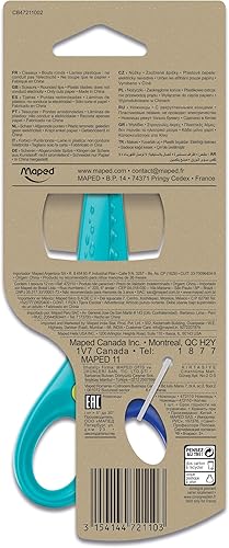 Miniatura 4 de Maped Helix USA KidiCut - Tijeras de seguridad, multicolor