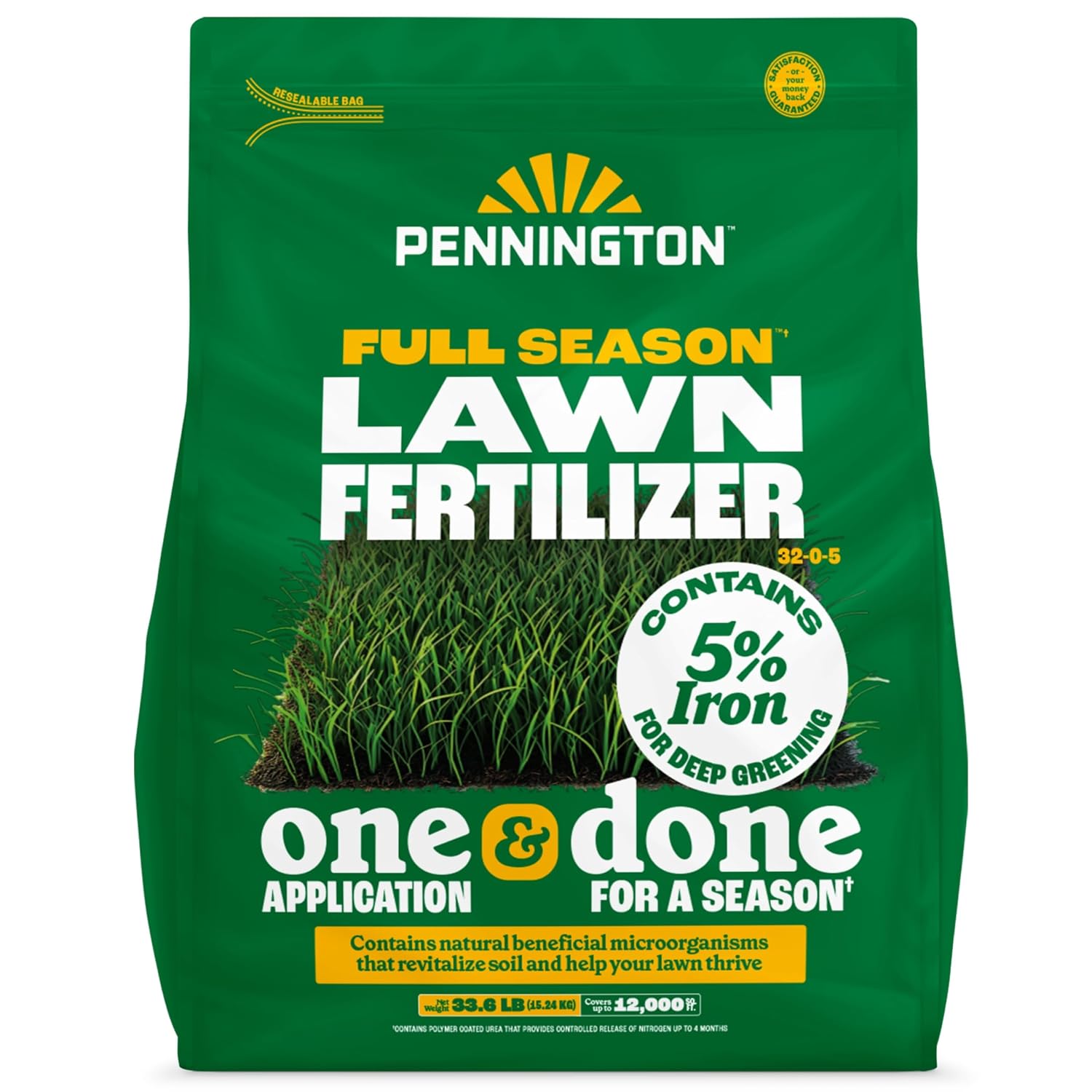 Pennington Full Season Lawn Fertilizer 32-0-5