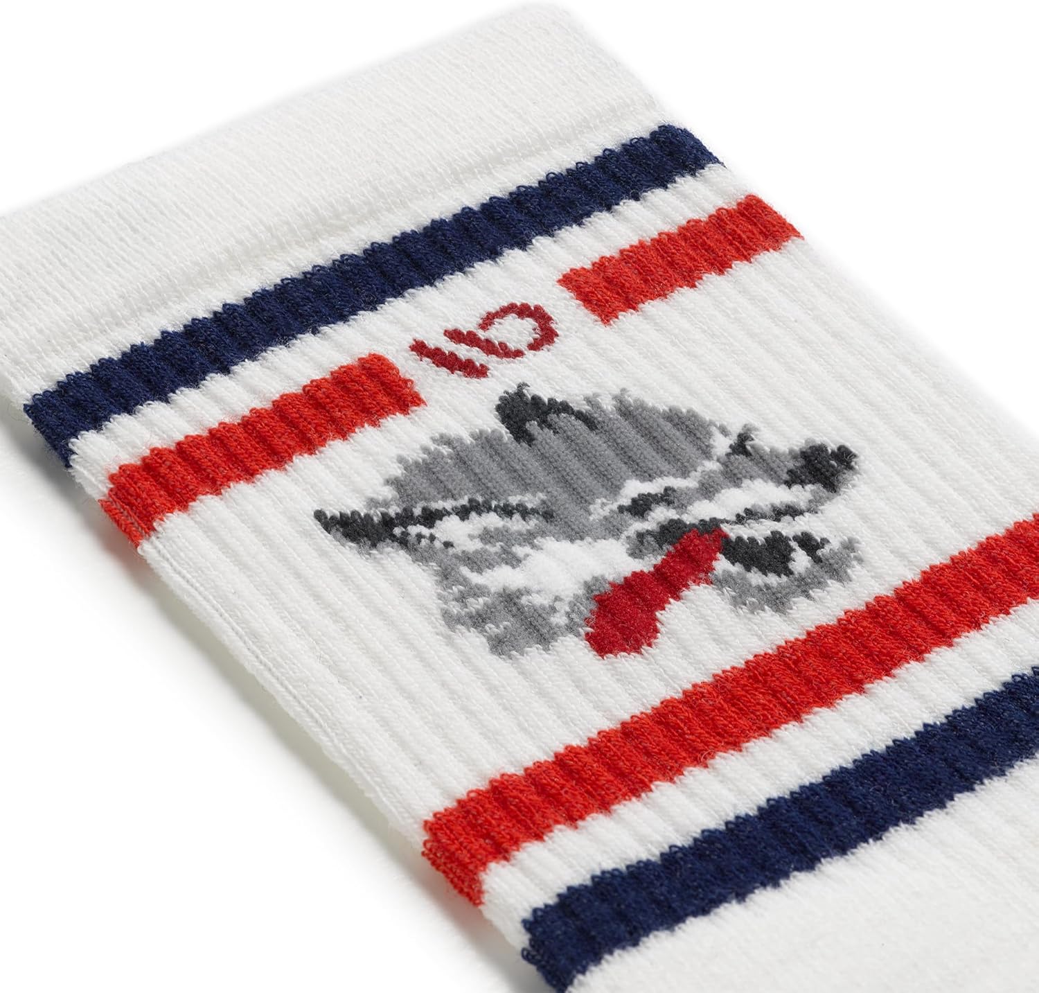 Wide Open Crew Men's Socks - Merino Wool, Comfortable Everyday Socks (9007)