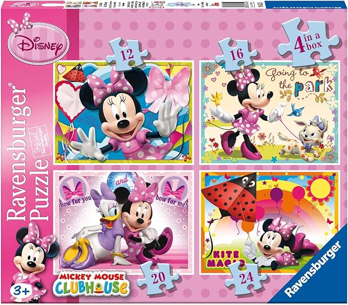 Ravensburger Disney Minnie Mouse Puzzles (Pack of 4)